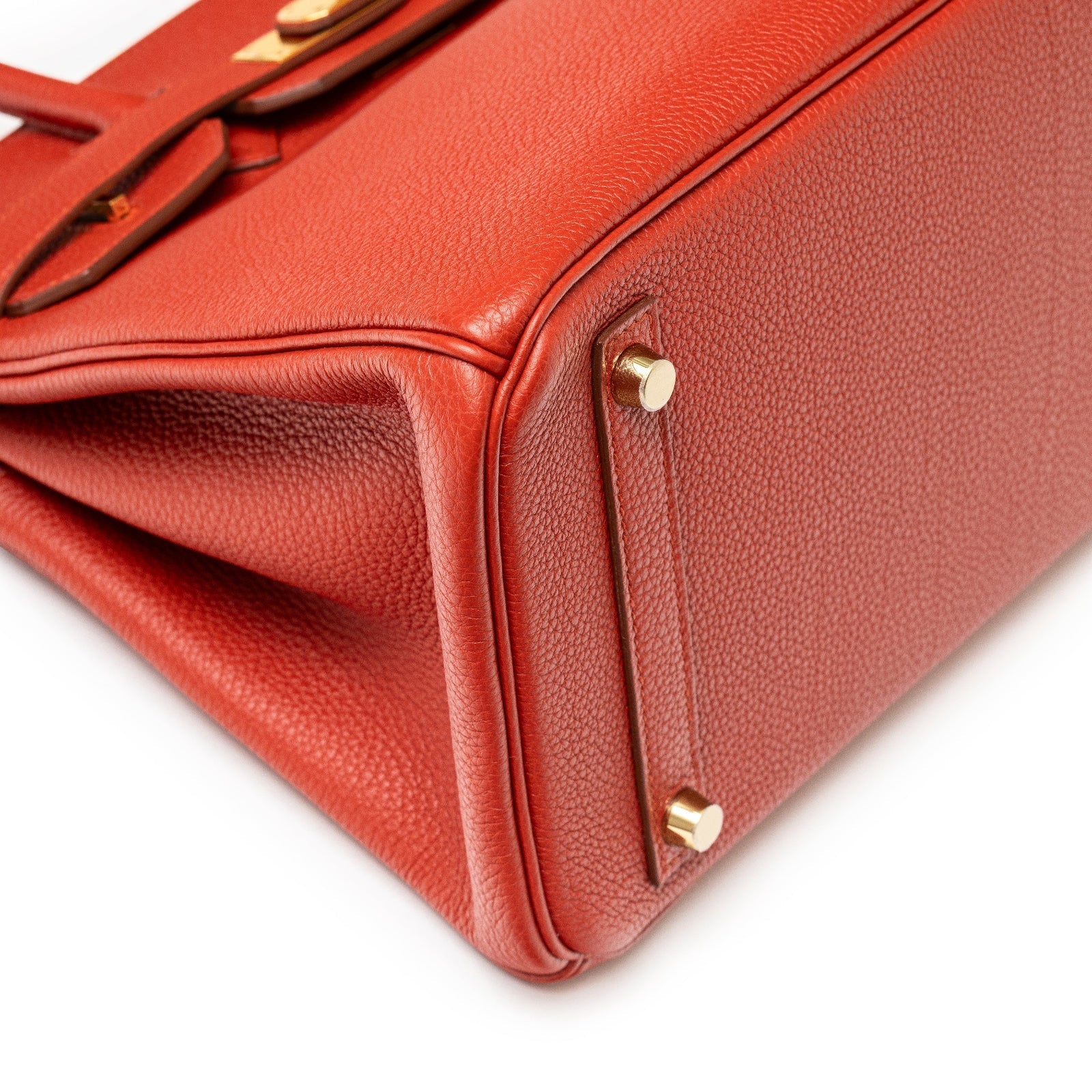 Hermès Birkin 30 Rouge Togo Gold Hardware