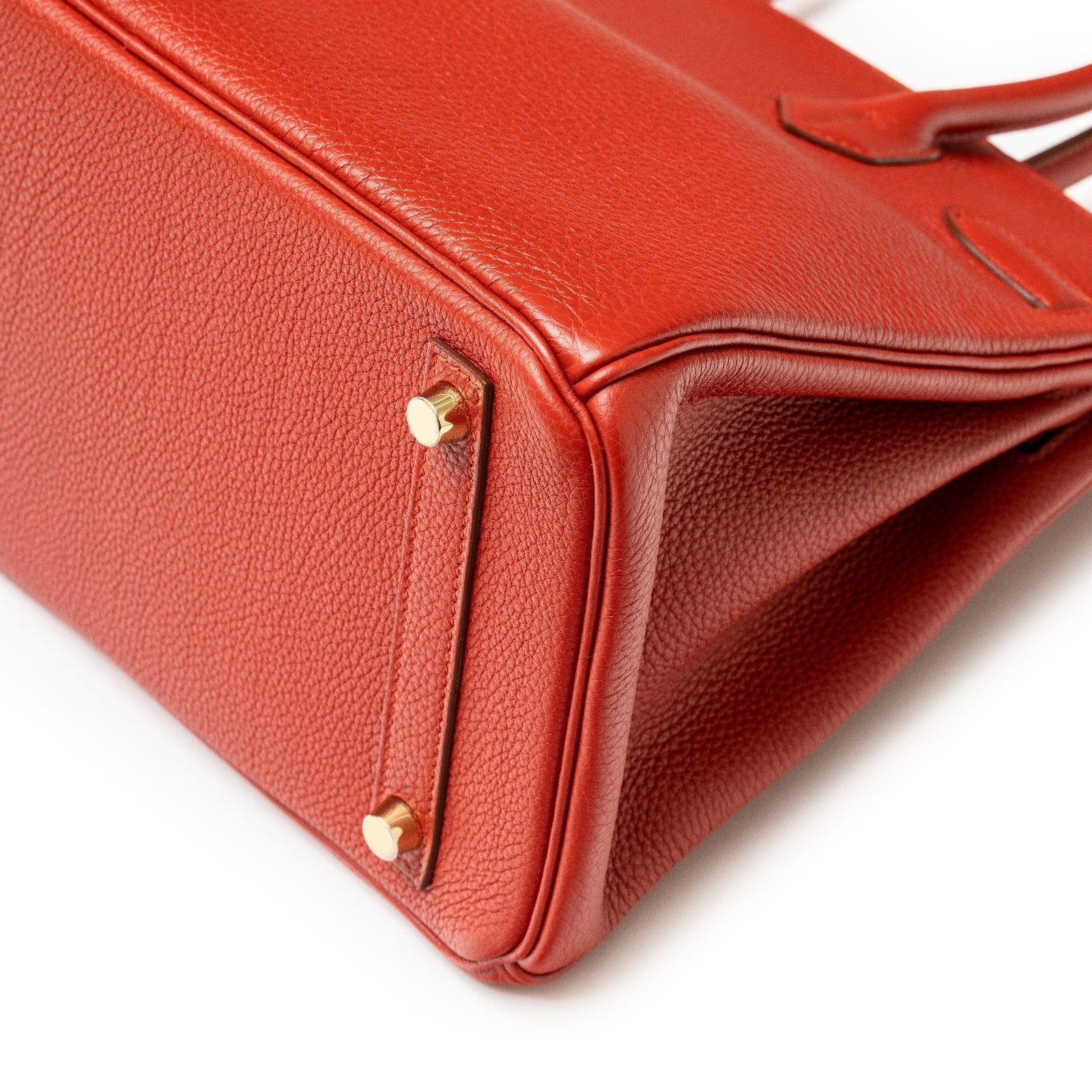 Hermès Birkin 30 Rouge Togo Gold Hardware