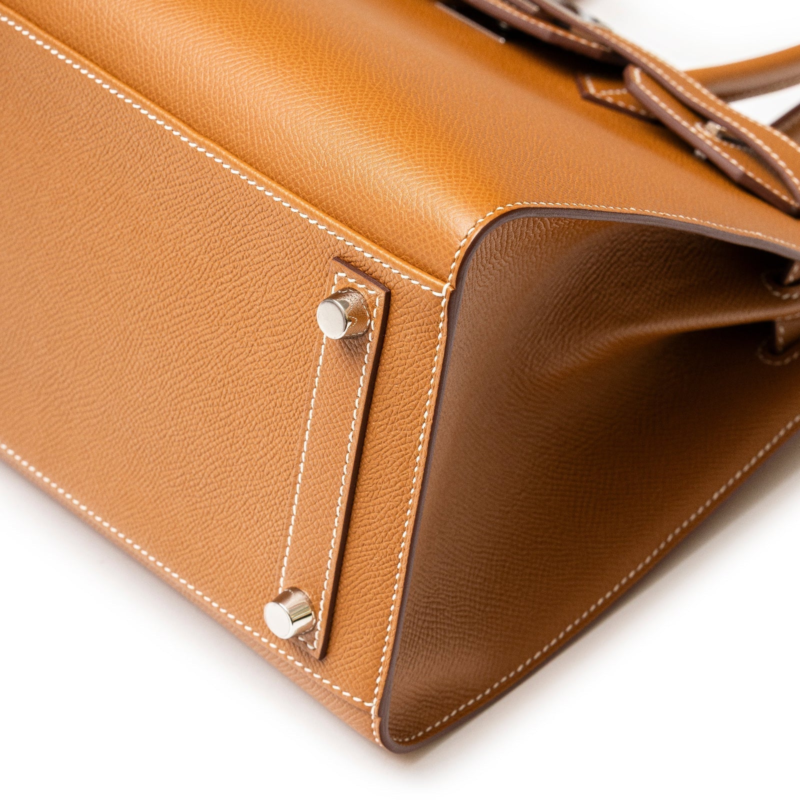 Hermès Birkin 30 Sellier Gold Epsom Palladium Hardware