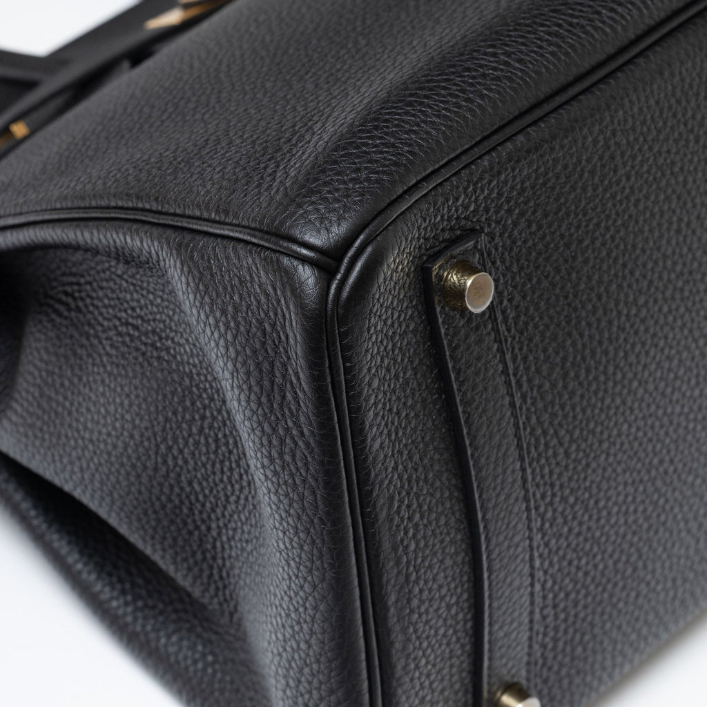 Hermès Birkin 35 Black Togo Gold Hardware