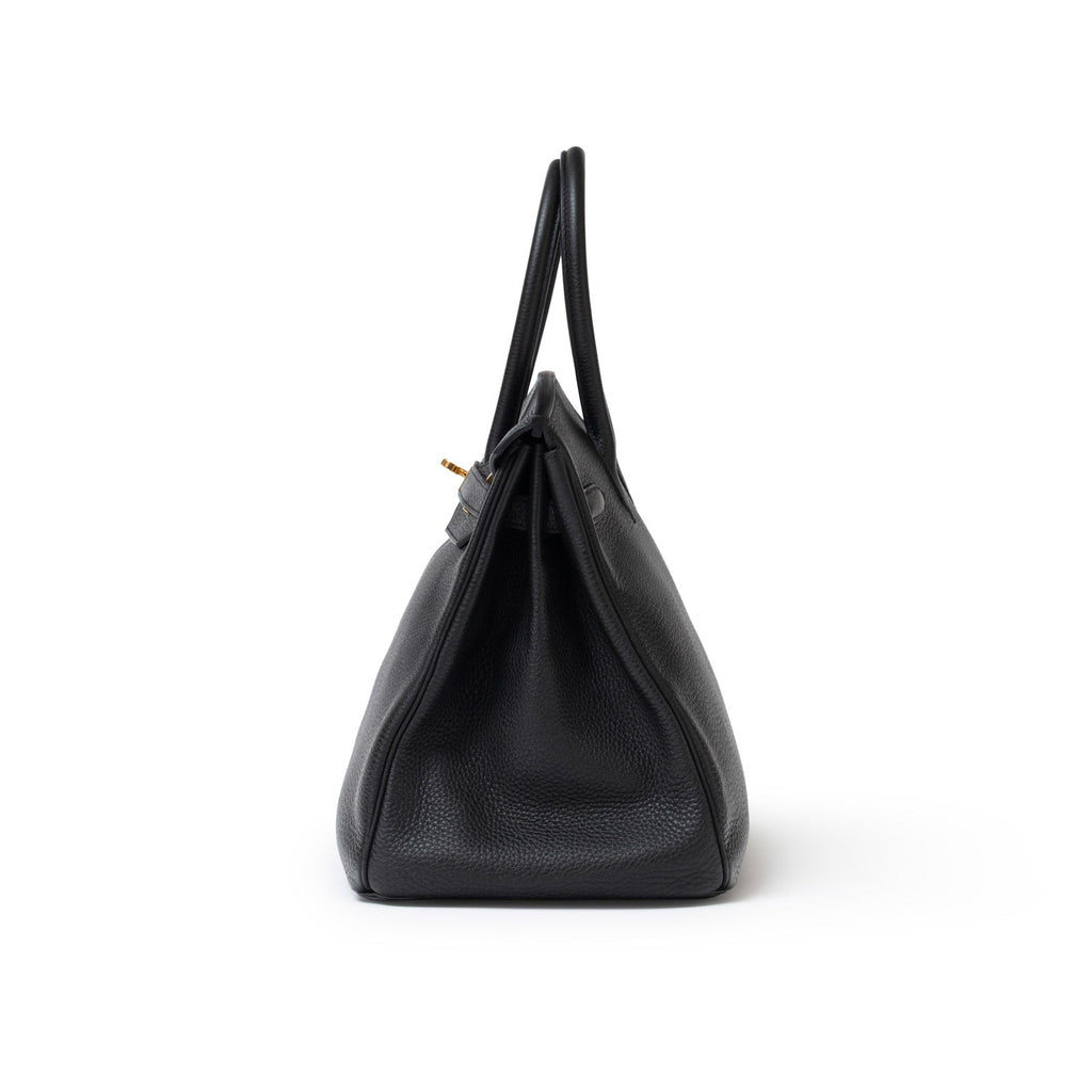 Hermès Birkin 35 Black Togo Gold Hardware