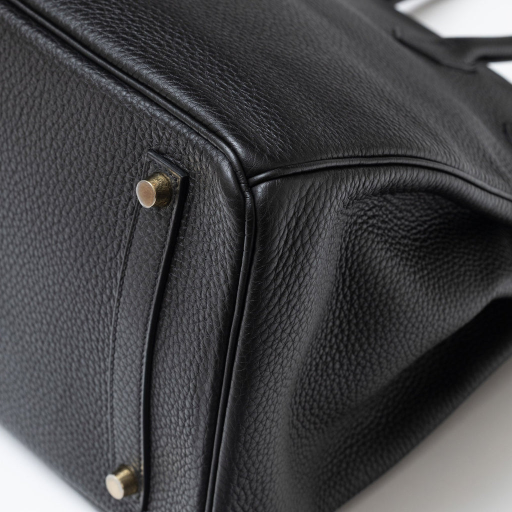 Hermès Birkin 35 Black Togo Gold Hardware