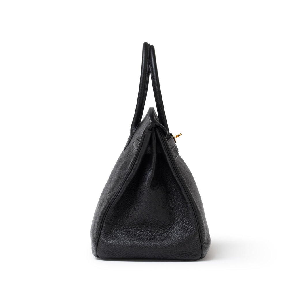 Hermès Birkin 35 Black Togo Gold Hardware