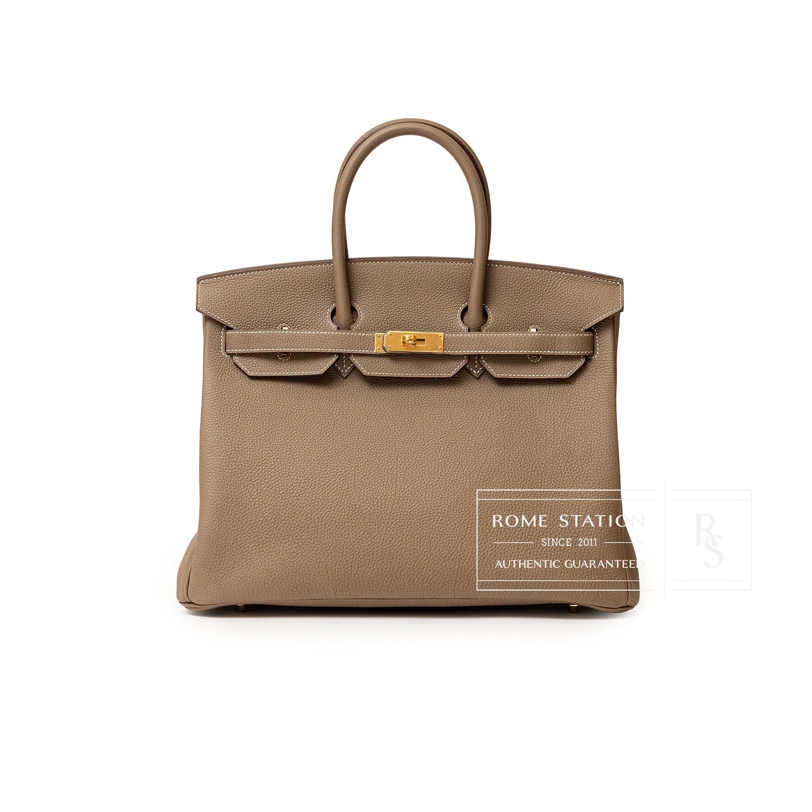 Hermès Birkin 35 Etoupe Togo Gold Hardware