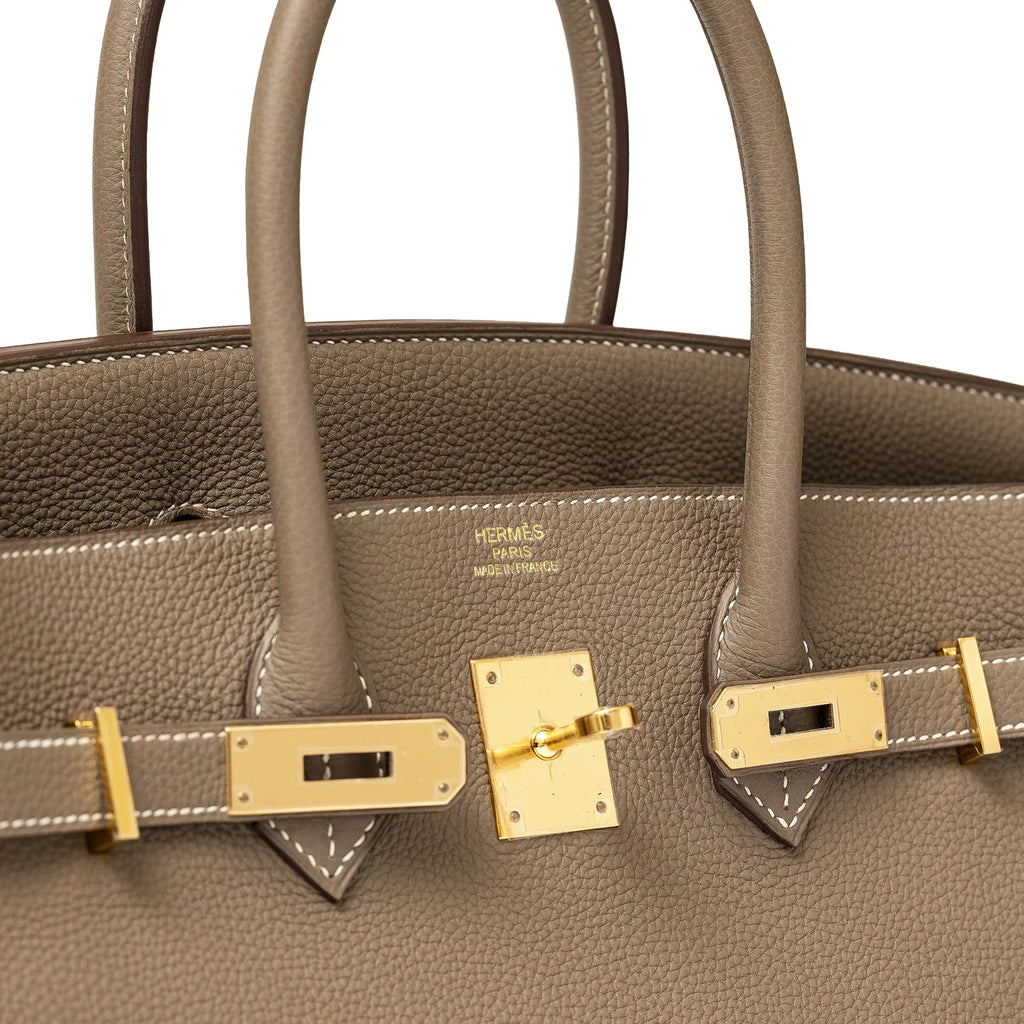 Hermès Birkin 35 Etoupe Togo Gold Hardware