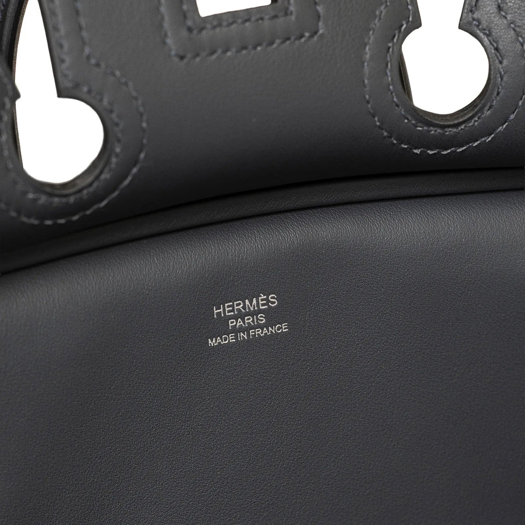 Hermès Birkin Cargo 25 Gris Misty Swift and Toile Canvas Palladium Hardware