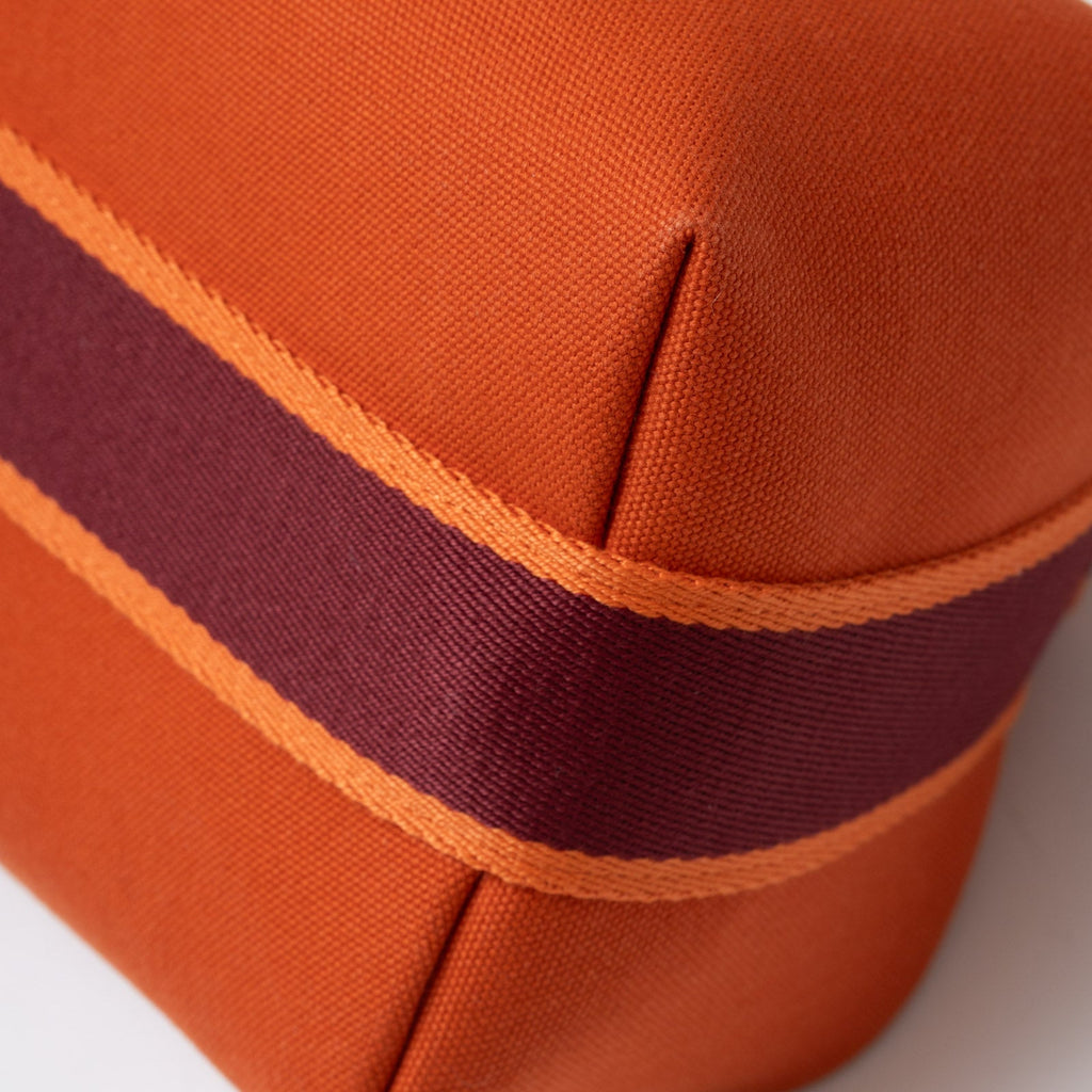 Hermès Bride a Brac Case PM Canvas Orange/Feu