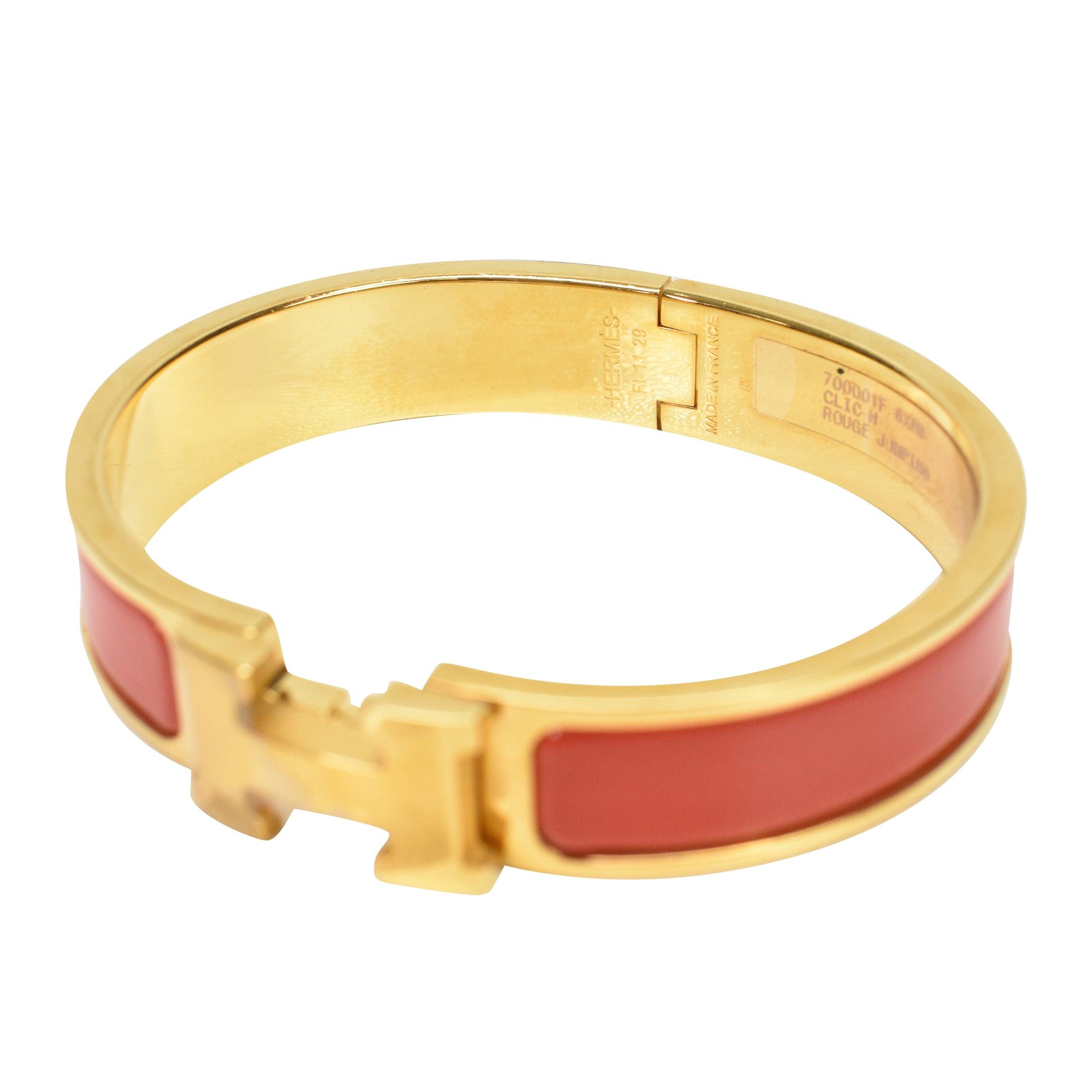 Hermes 'Clic H' Bracelet