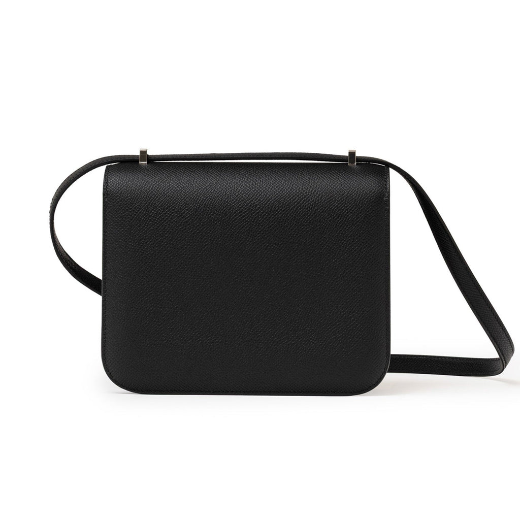 Hermès Constance 18 Black Epsom Palladium Hardware