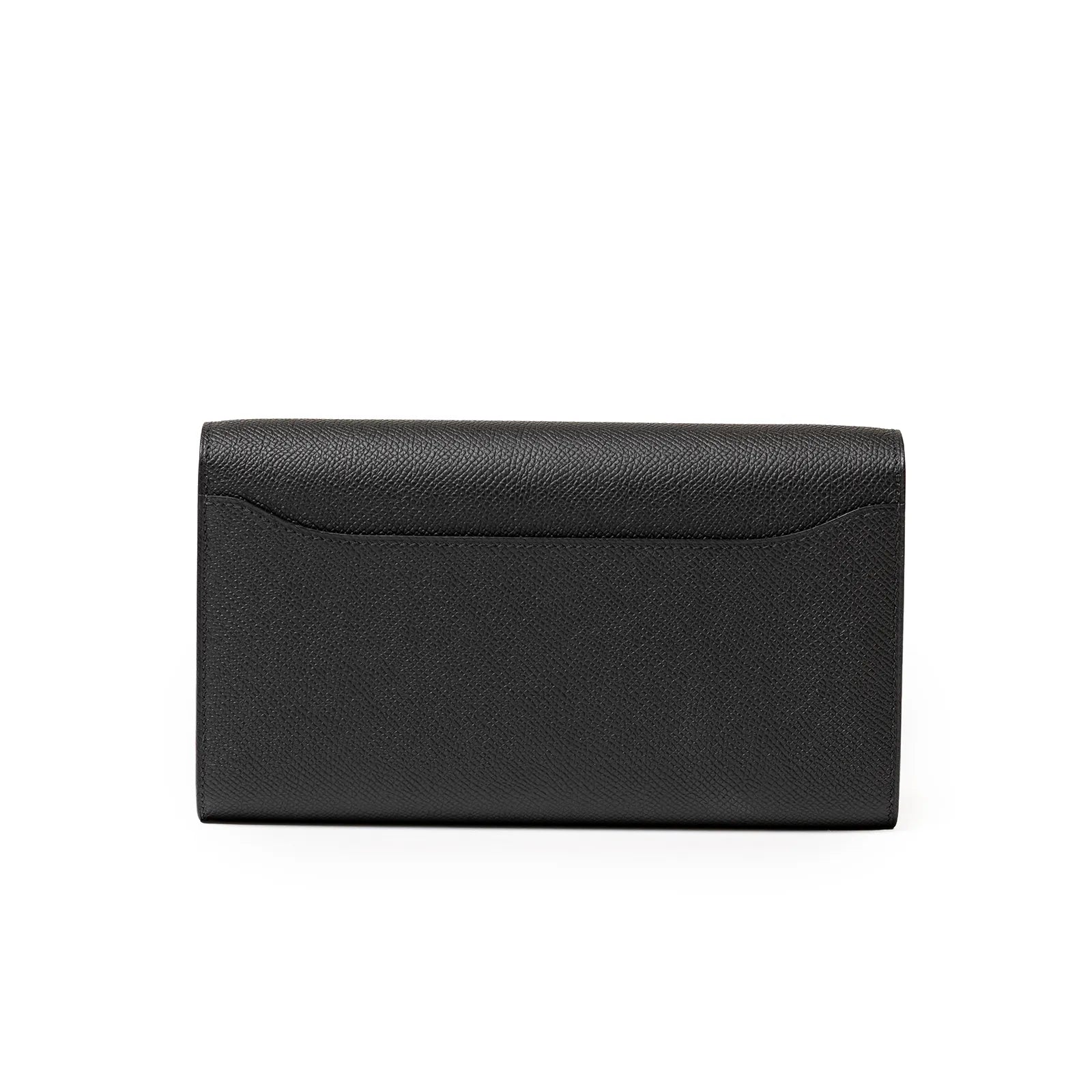 Hermès Constance To Go Wallet Black Epsom Palladium Hardware