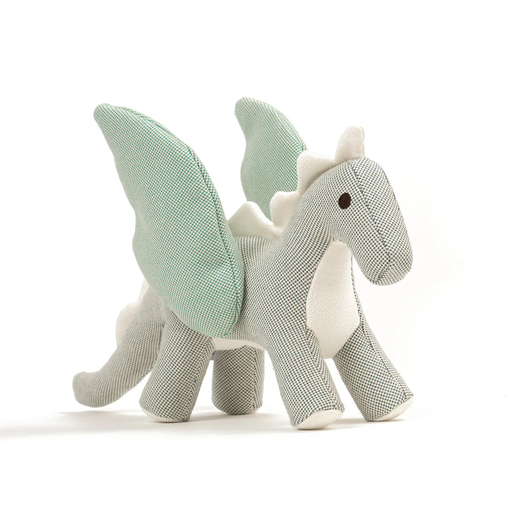 Hermès Dragon Plush Doll Blue Nattier Cotton