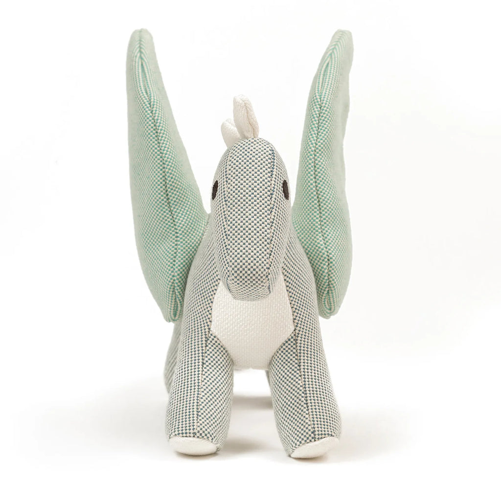 Hermès Dragon Plush Doll Blue Nattier Cotton