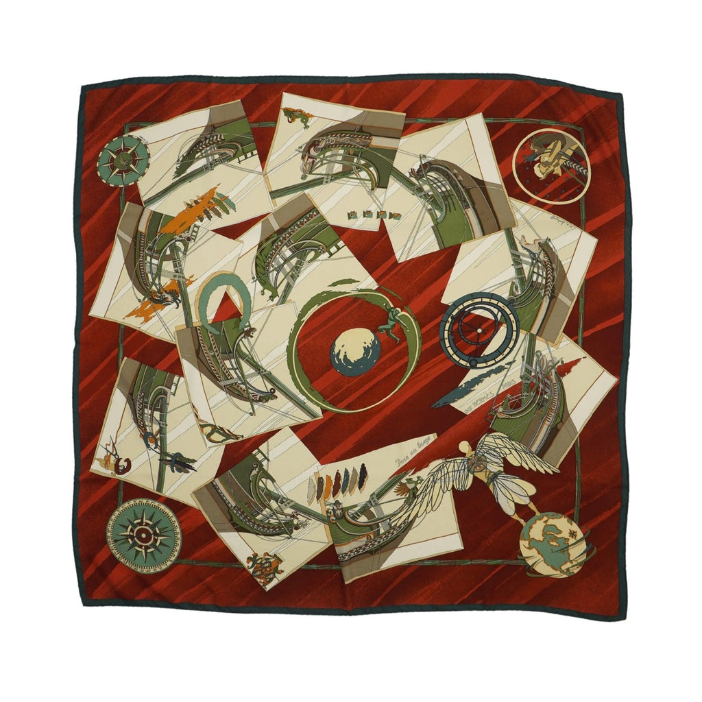 Hermes 'Face Au Large' Scarf