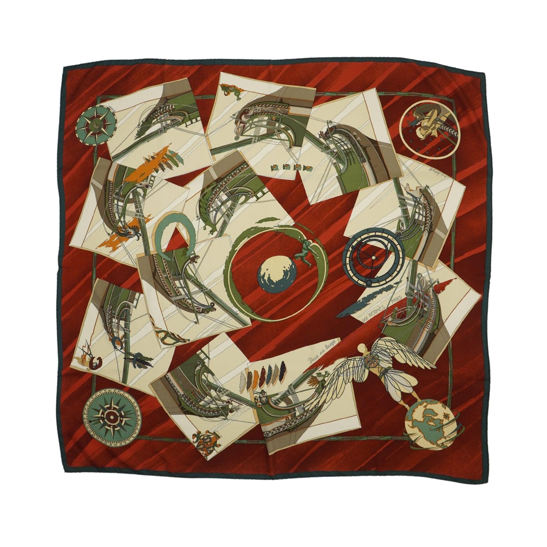 Hermes 'Face Au Large' Scarf