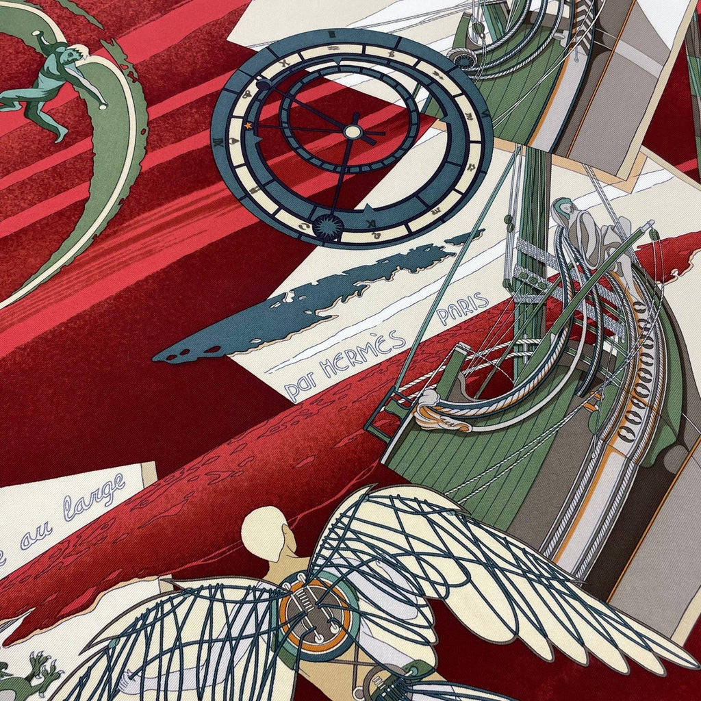 Hermes 'Face Au Large' Scarf