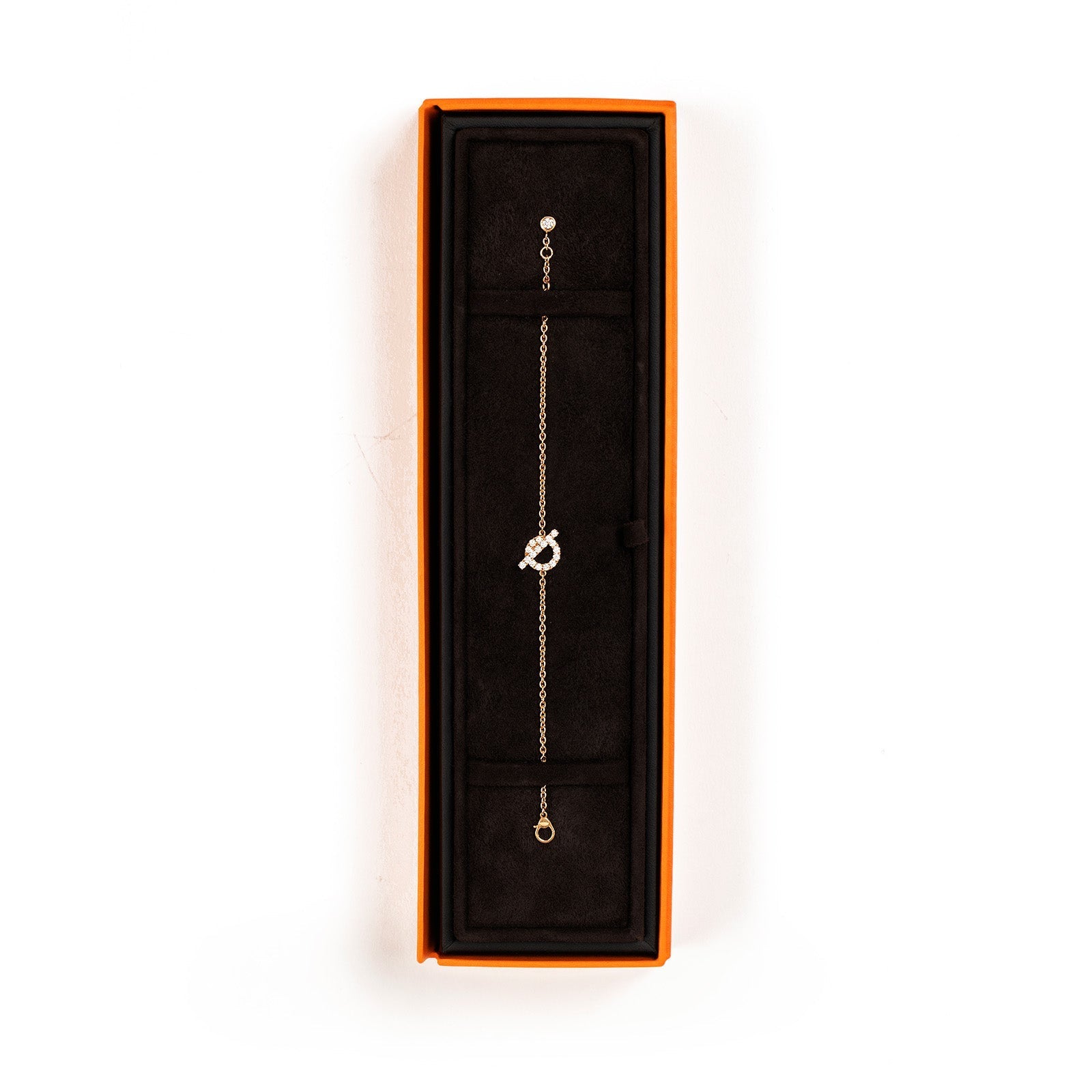 Hermès Finesse Bracelet Diamond and 18k Rose Gold