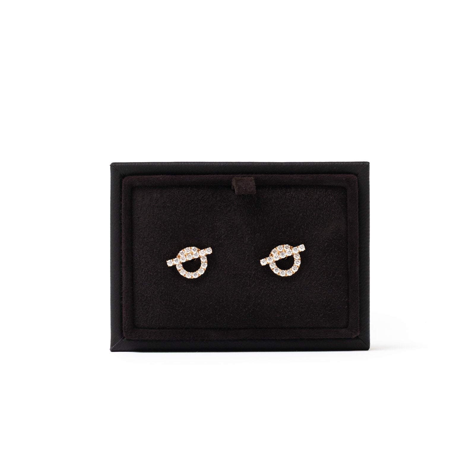 Hermès Finesse Earring Diamond and 18k Rose Gold