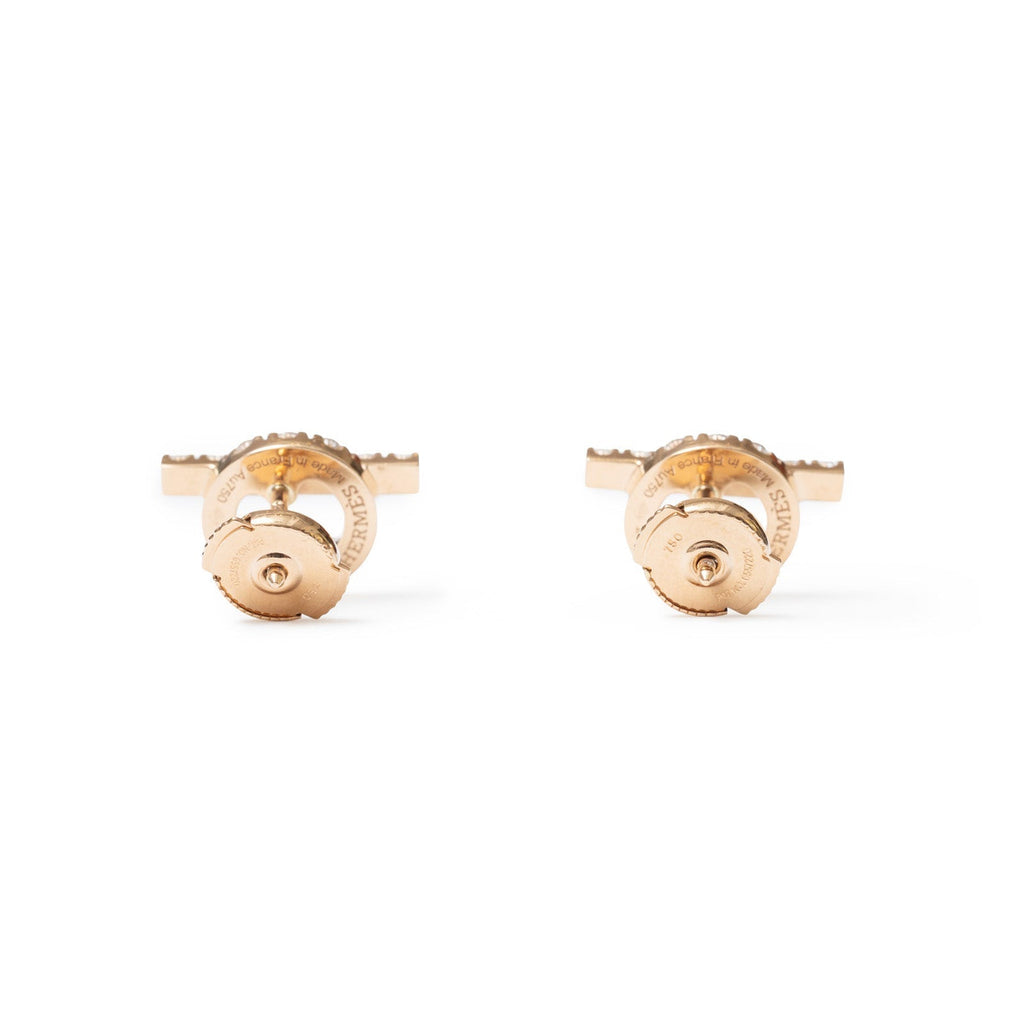 Hermès Finesse Earring Diamond and 18k Rose Gold
