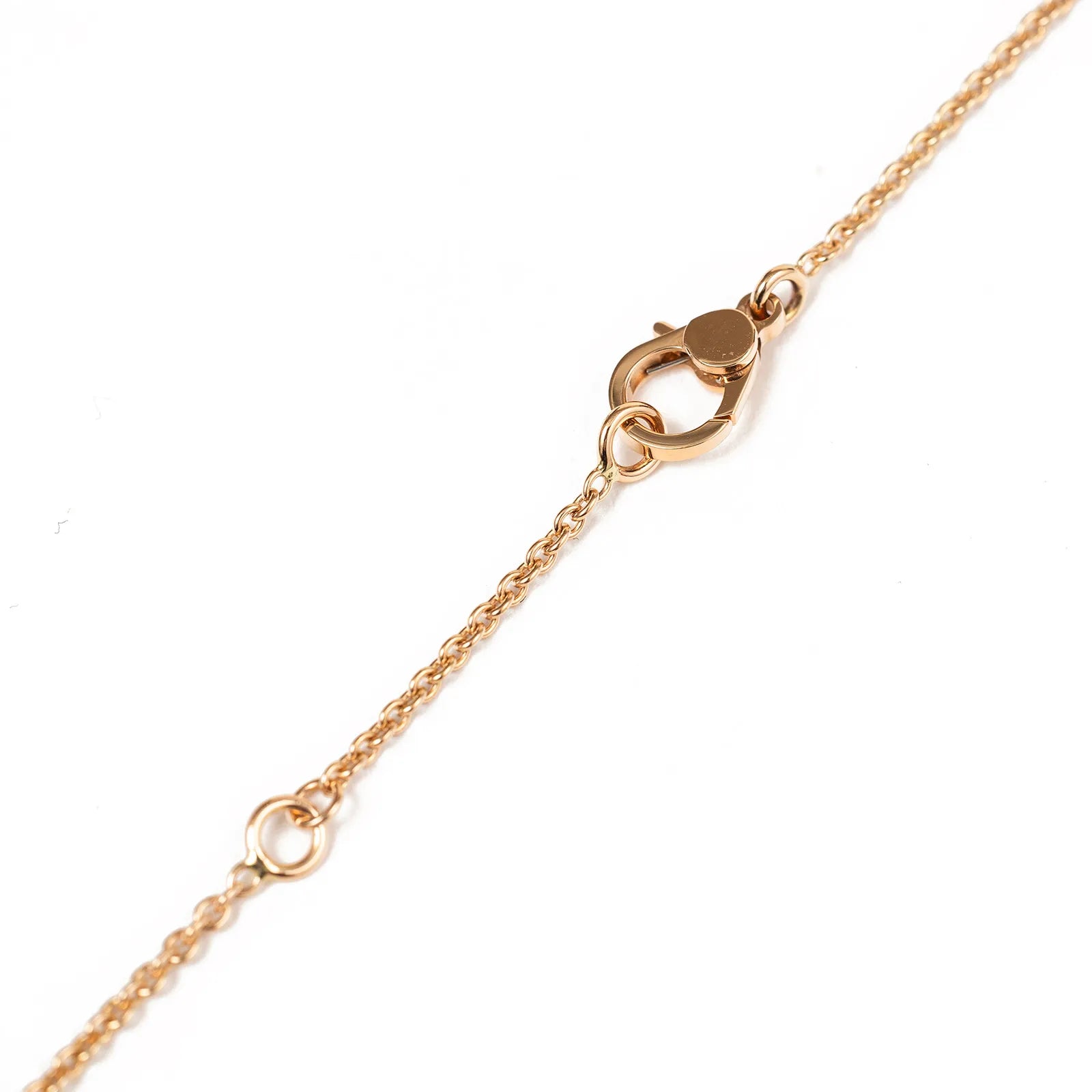 Hermès Finesse Pendant Diamonds and 18k Rose Gold