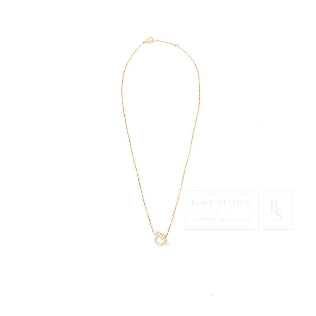Hermès Finesse Pendant Diamonds and 18k Rose Gold