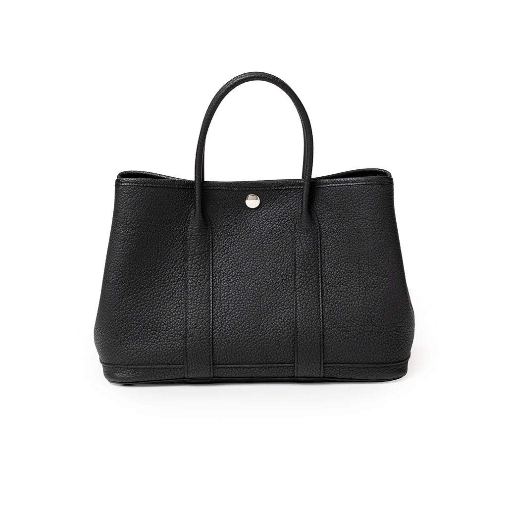 Hermès Garden Party 30 Black Negonda Palladium Hardware