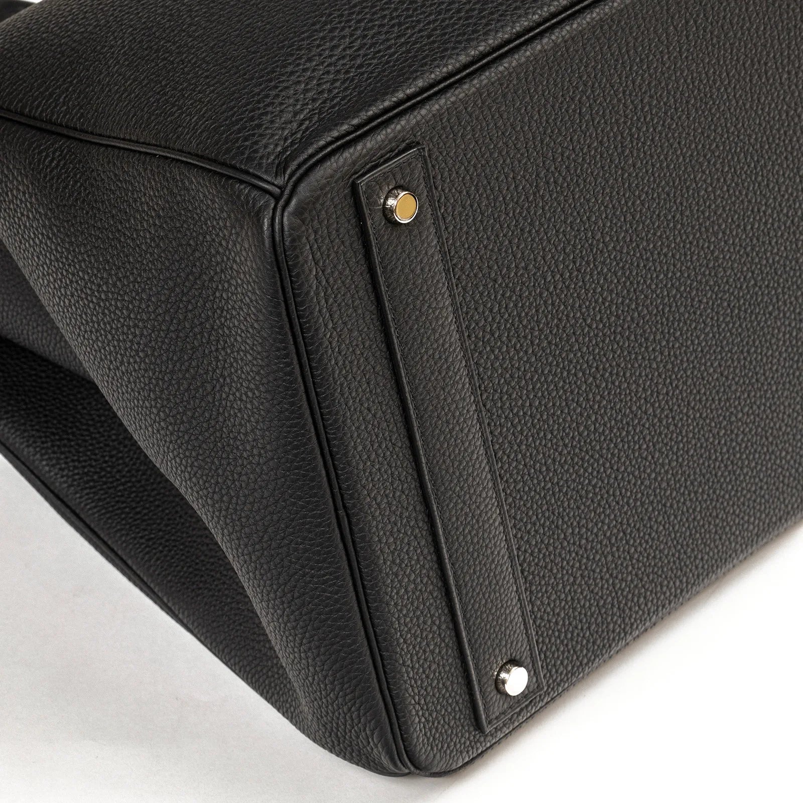 Hermès Hac Birkin 40 Black Togo Palladium Hardware
