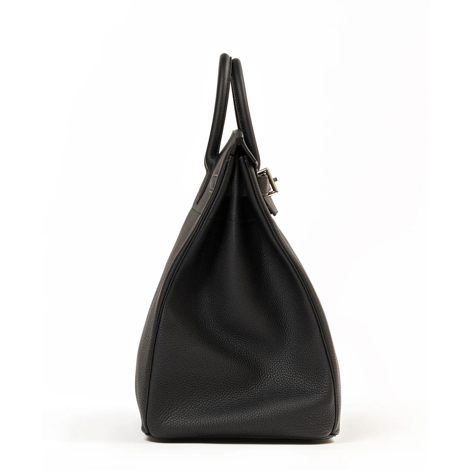 Hermès Hac Birkin 40 Black Togo Palladium Hardware