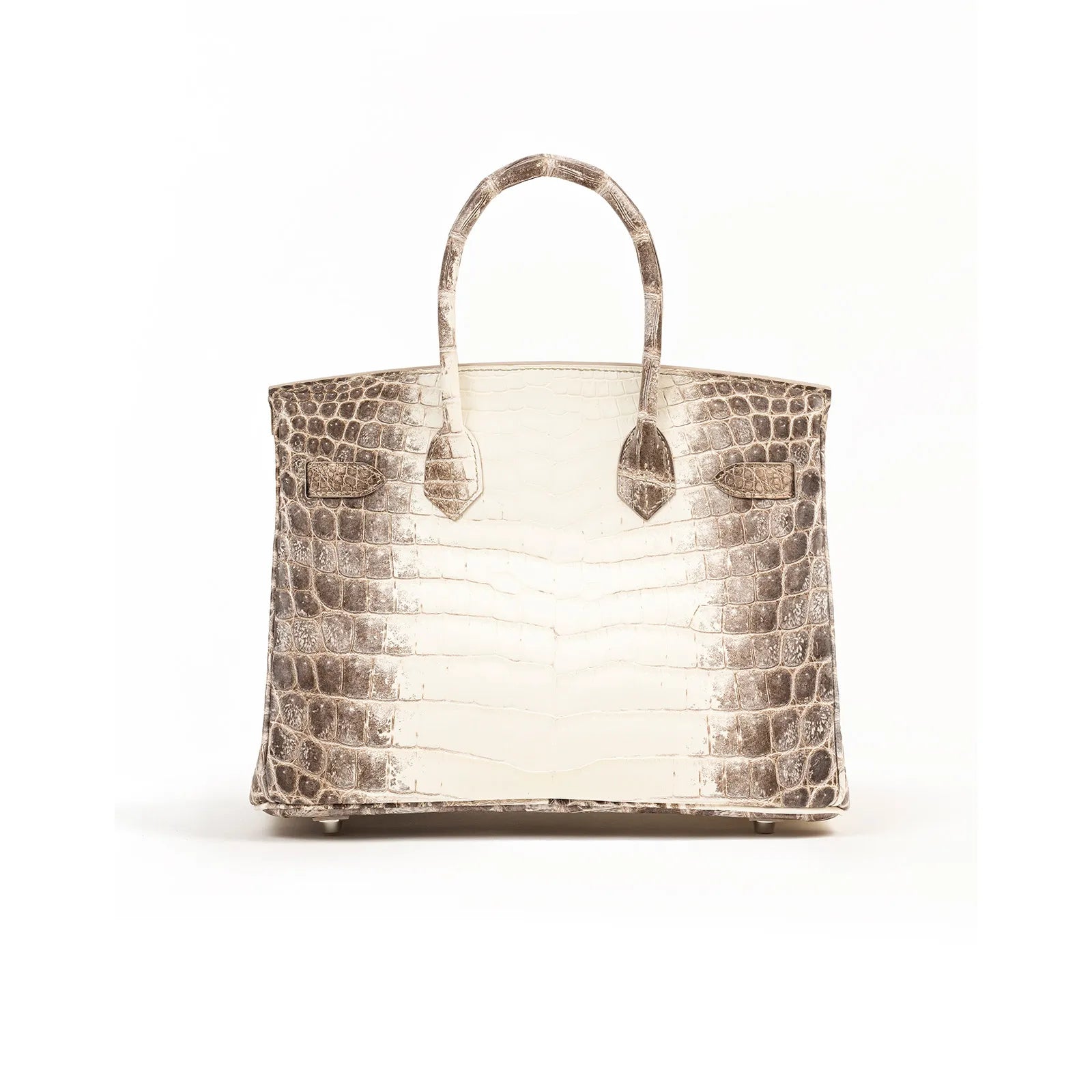 Hermès Himalaya Birkin 30 Matte Niloticus Crocodile Palladium Hardware