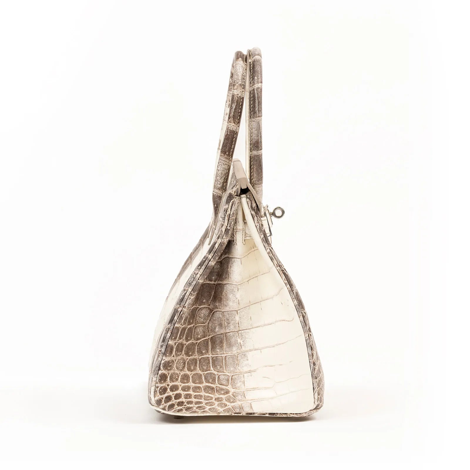 Hermès Himalaya Birkin 30 Matte Niloticus Crocodile Palladium Hardware