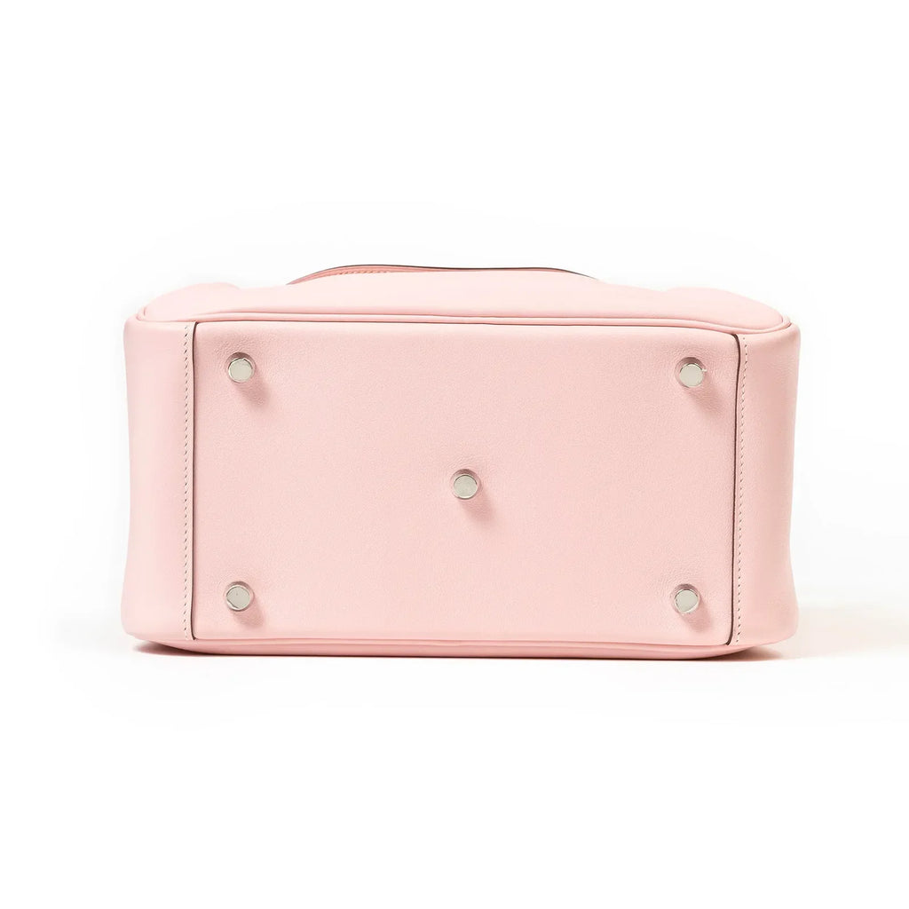 Hermès Lindy 26 Rose Sakura Swift Palladium Hardware
