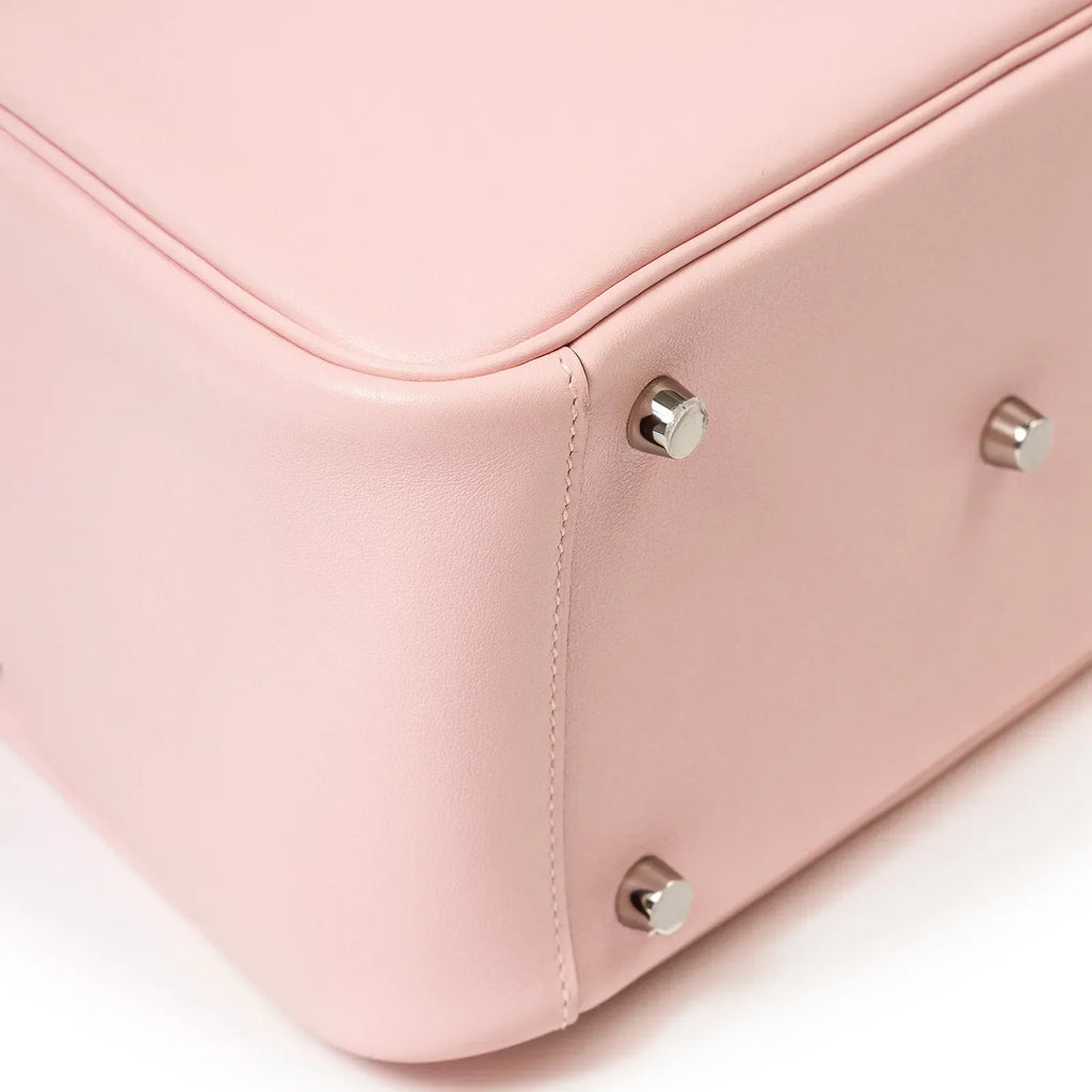 Hermès Lindy 26 Rose Sakura Swift Palladium Hardware