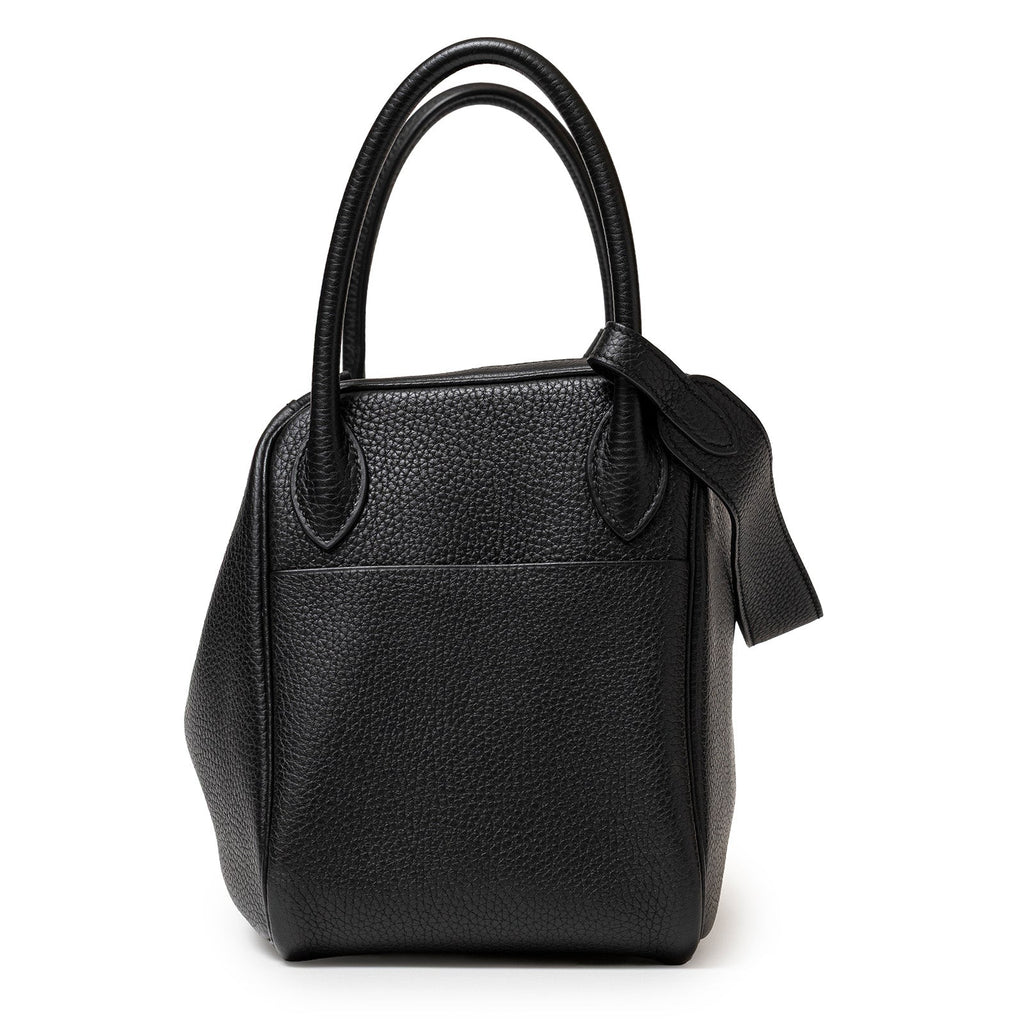 Hermès Lindy 30 Black Clemence Palladium Hardware