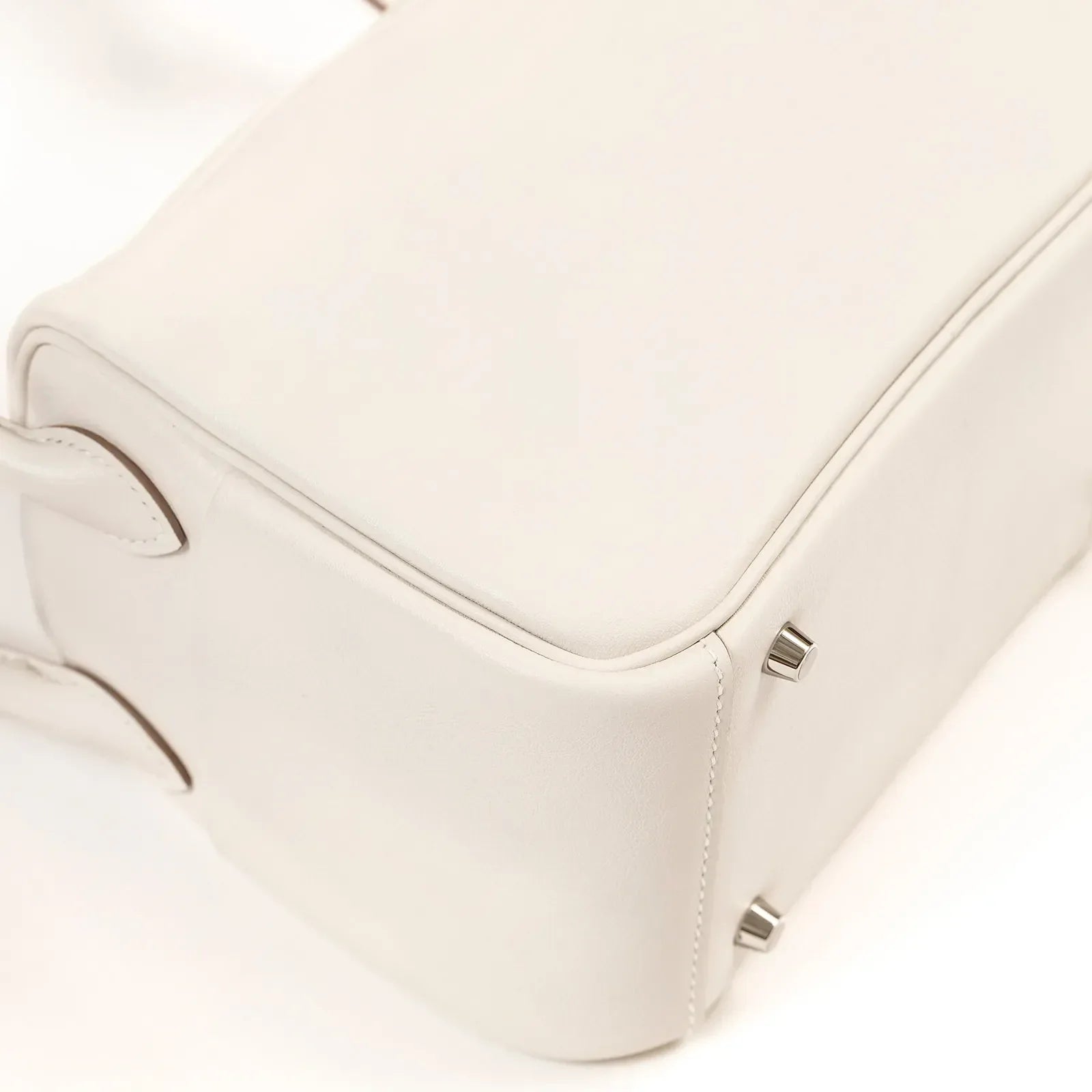 Hermès Mini Lindy I Gris Pale/Gris Meyer Swift Palladium Hardware