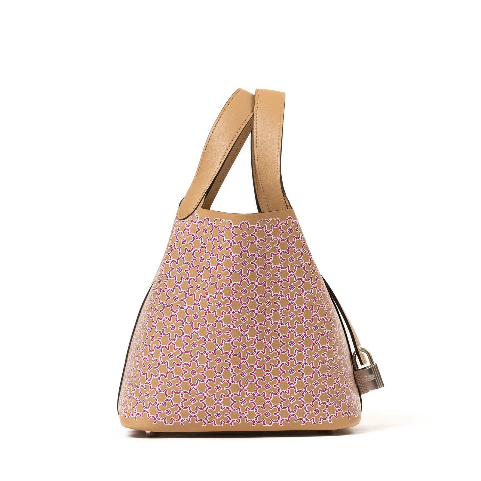 Hermès Picotin 18 Daisy Chai/Rose/Blanc Swift Palladium Hardware