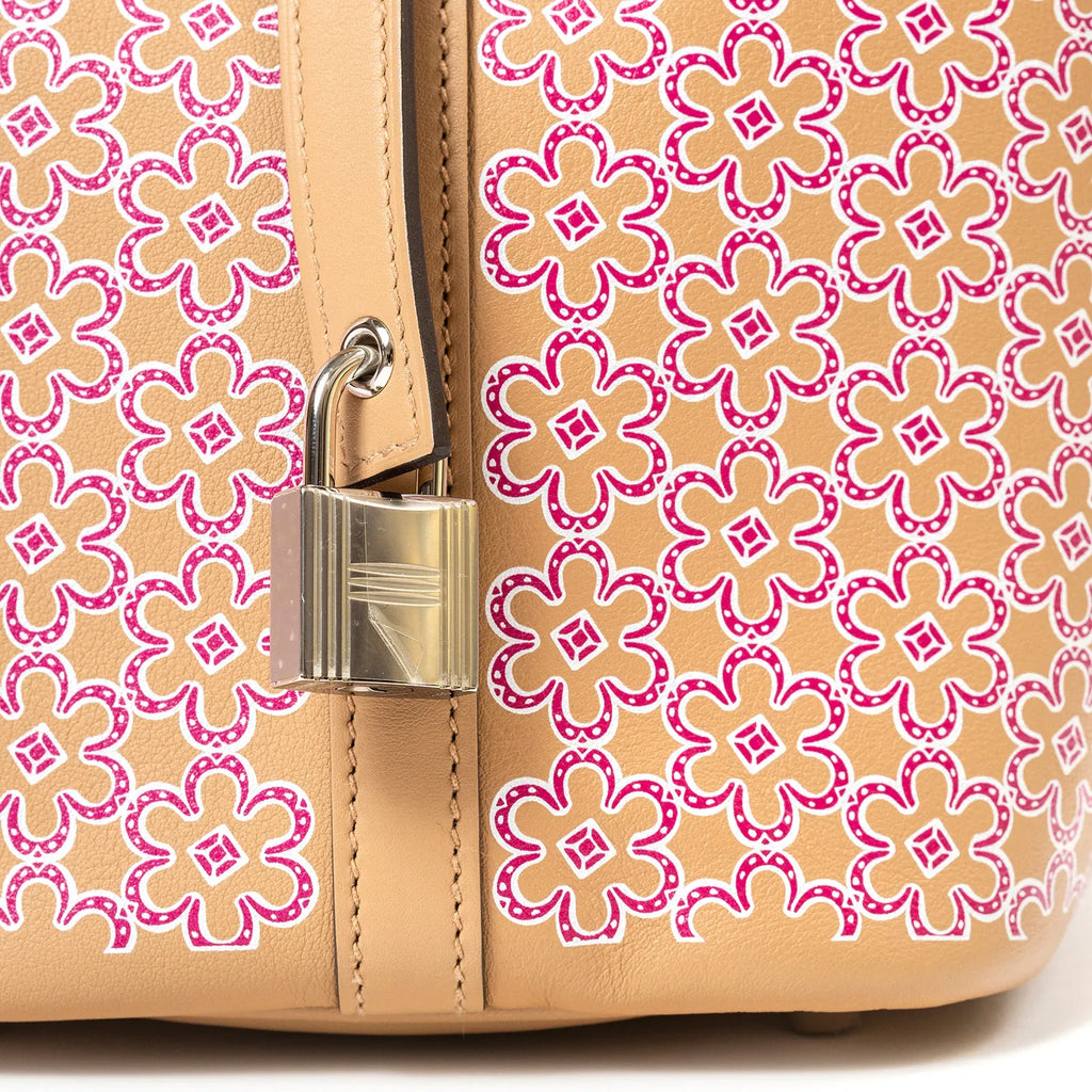 Hermès Picotin 18 Daisy Chai/Rose/Blanc Swift Palladium Hardware