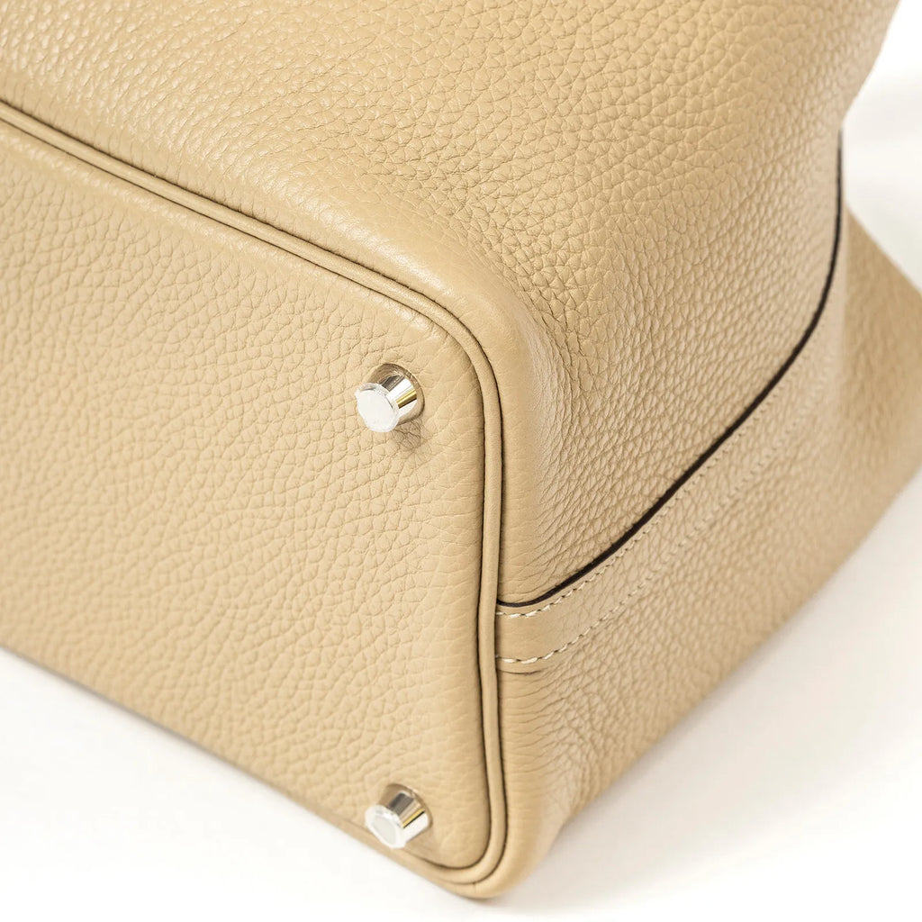 Hermès Picotin 18 Trench Clemence Palladium Hardware