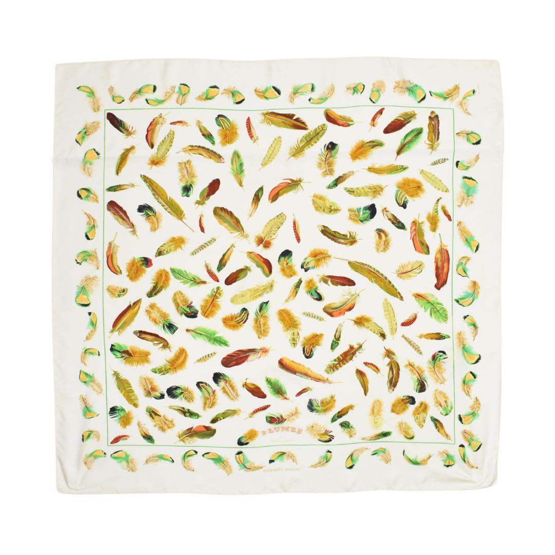 Hermes 'Plumes' Scarf