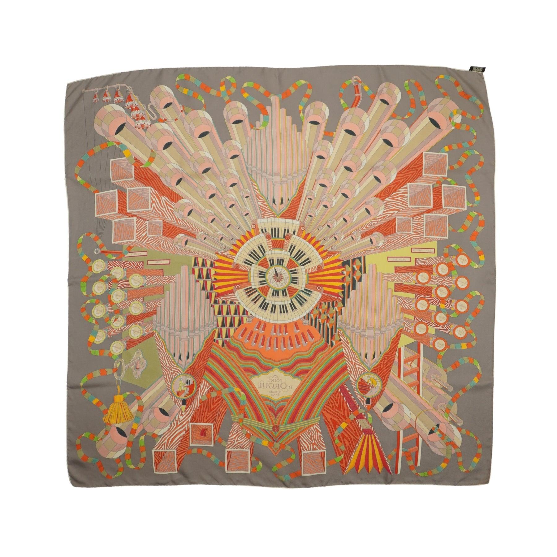 Hermes 'Point D'Orgue' Scarf