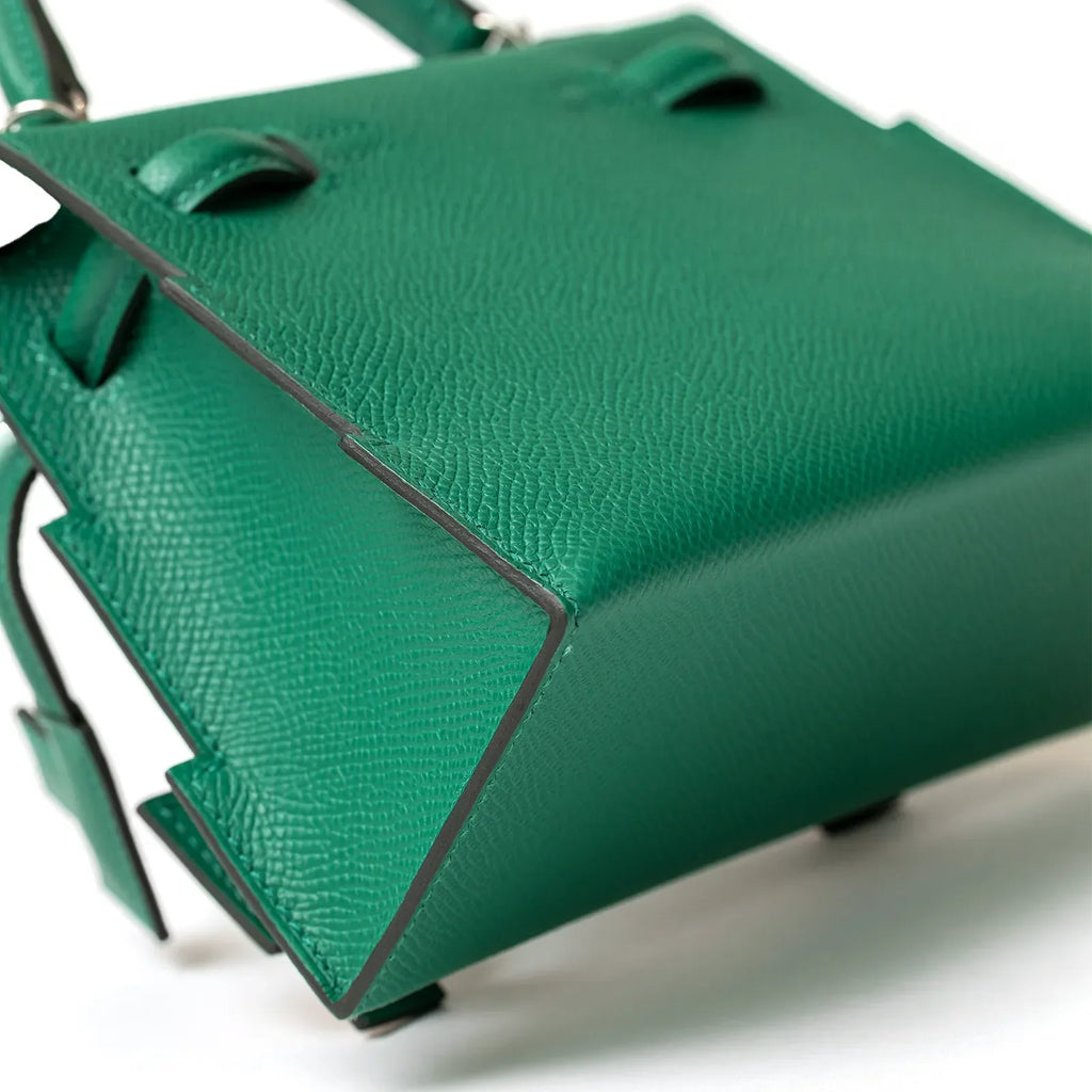 Hermès Kelly Dole Picto Vertigo /Gold/Zanzibar/Misty Epsom Palladium Hardware