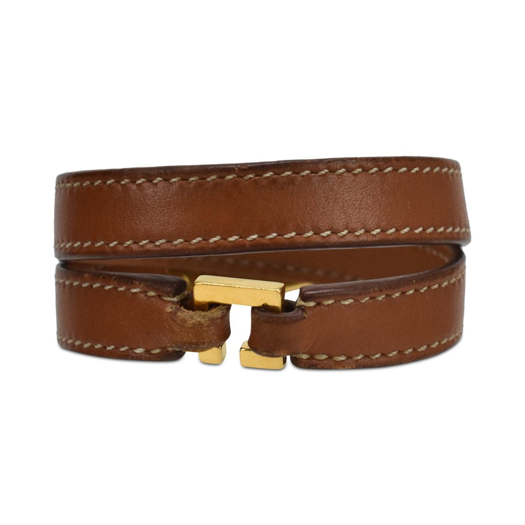 Hermes 'Rivale Double Tour' Bracelet