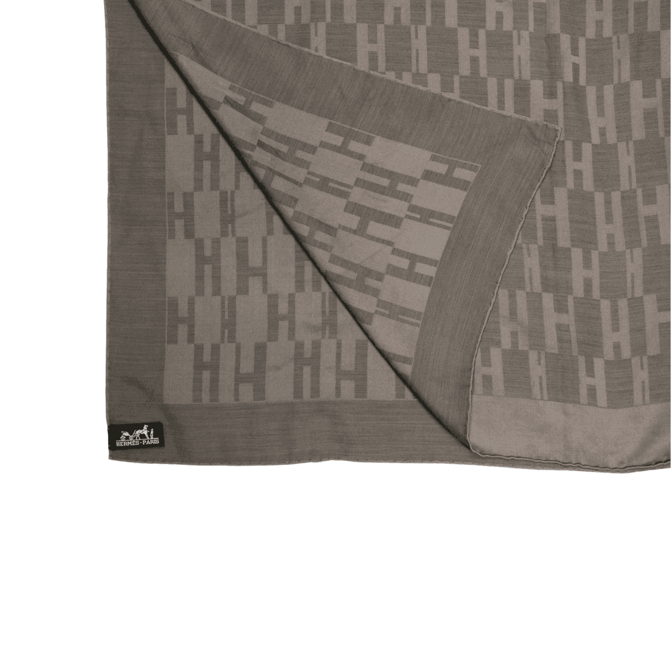 Hermes Monogram Scarf