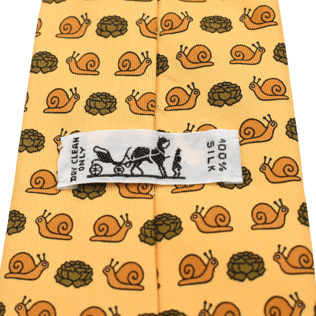Hermes Silk Tie