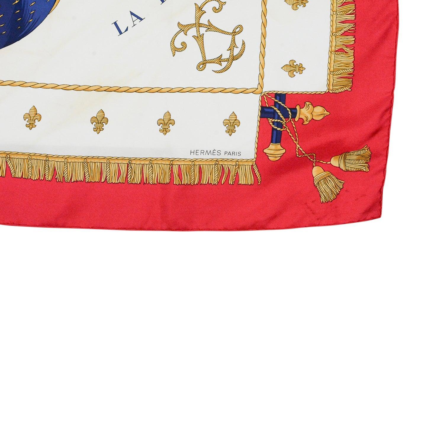 Hermes 'Vue du Carosse de la Galere La Reale' Scarf