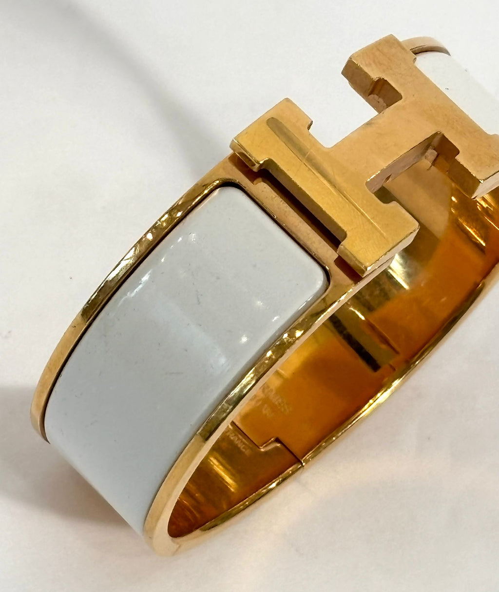HERMÈS CLIC CLAC H NARROW BRACELET