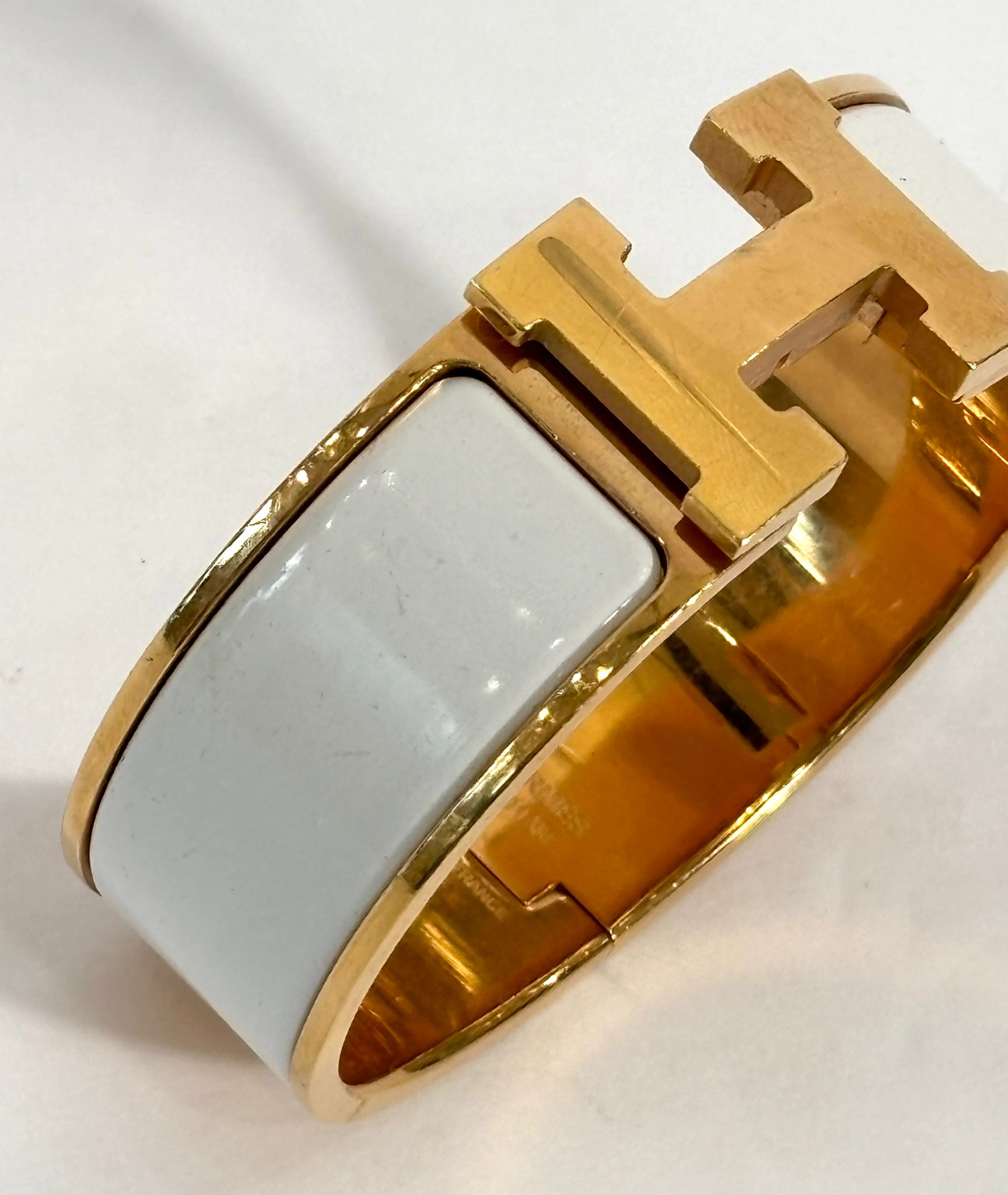 HERMÈS CLIC CLAC H NARROW BRACELET