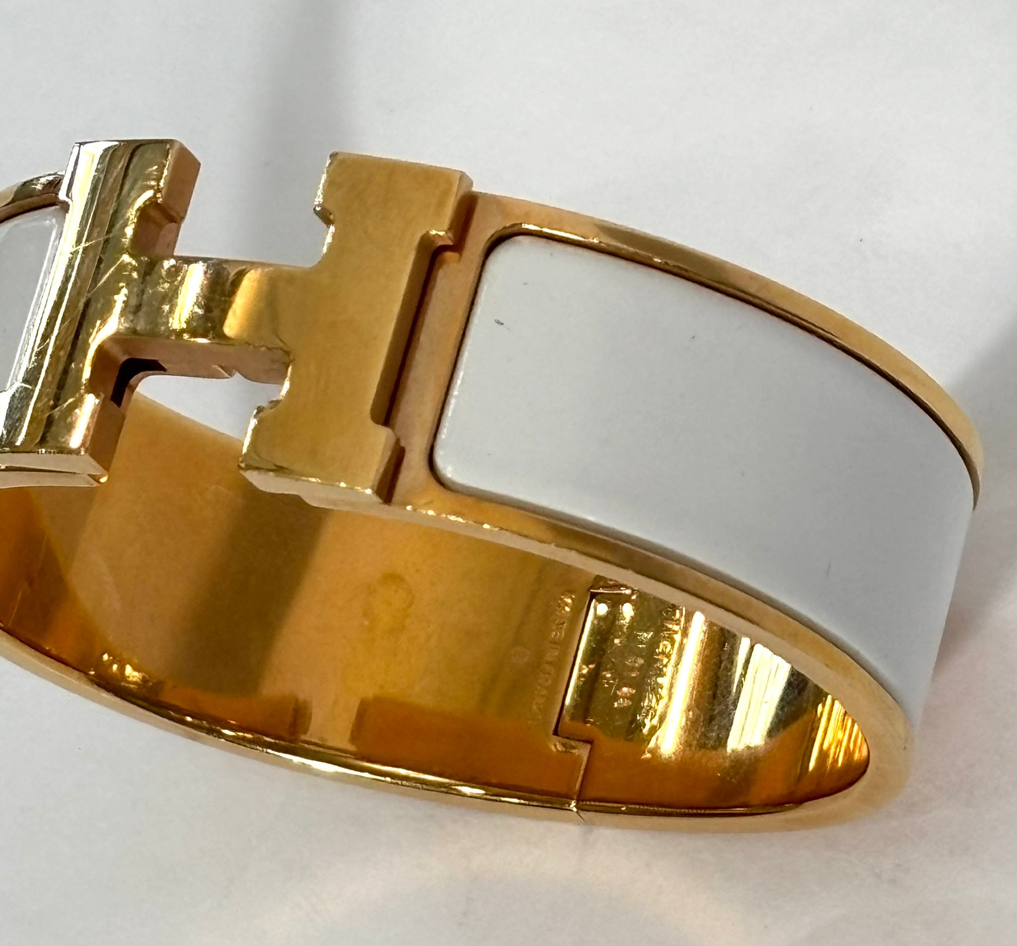 HERMÈS CLIC CLAC H NARROW BRACELET