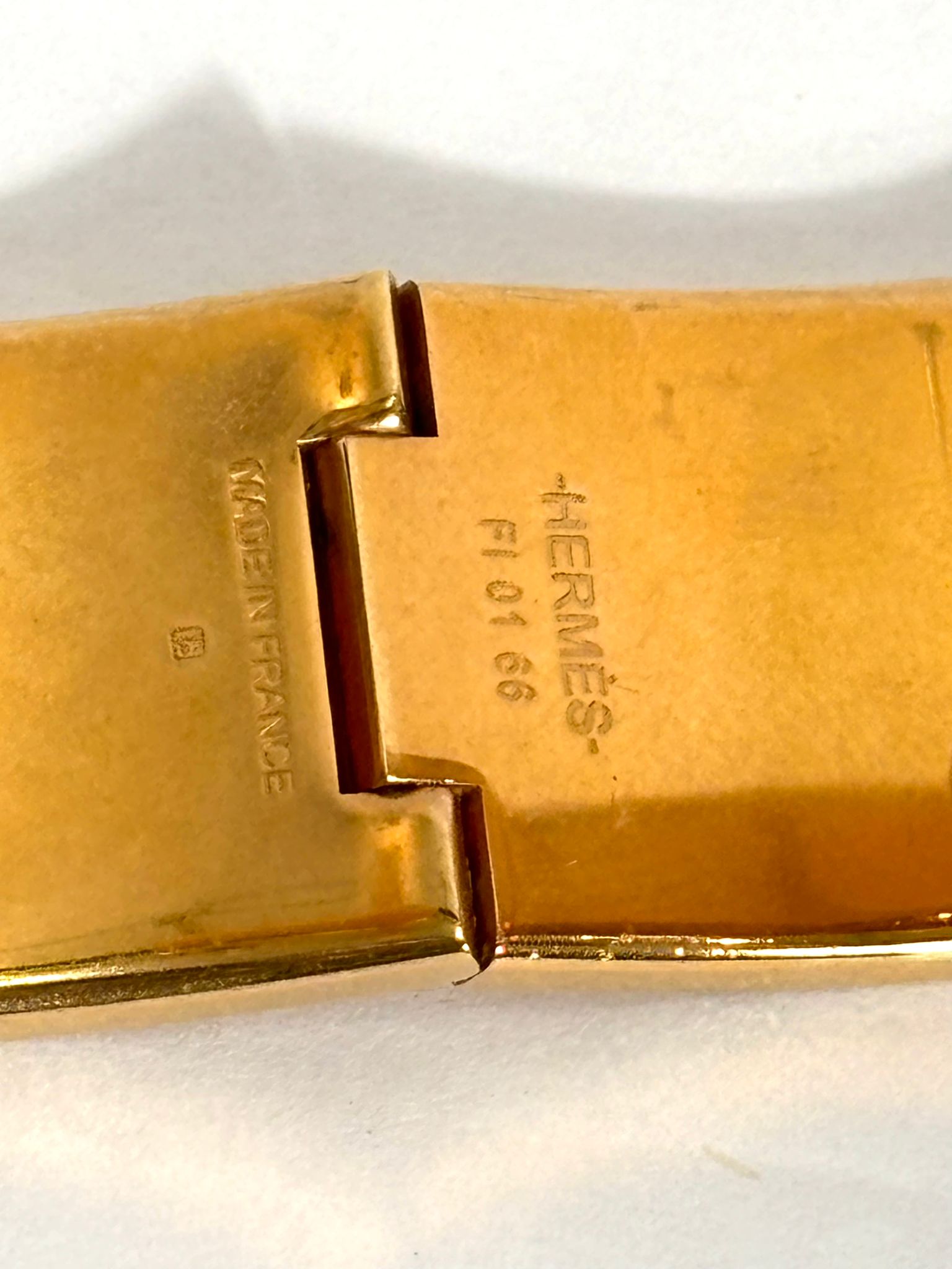 HERMÈS CLIC CLAC H NARROW BRACELET