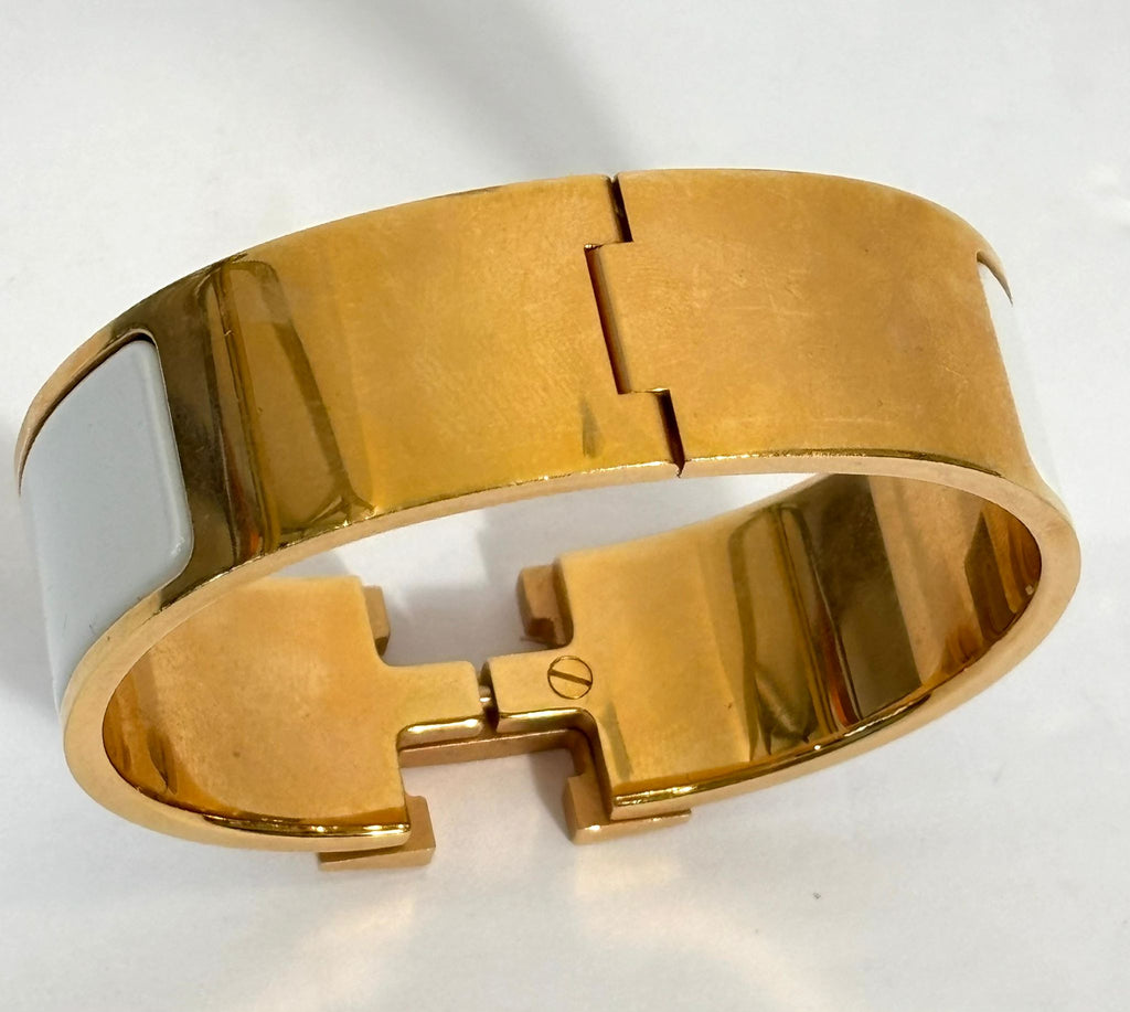 HERMÈS CLIC CLAC H NARROW BRACELET