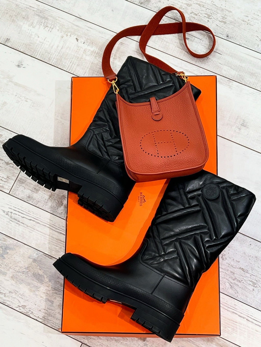 HERMÈS WOMEN'S FUJI BOOTS