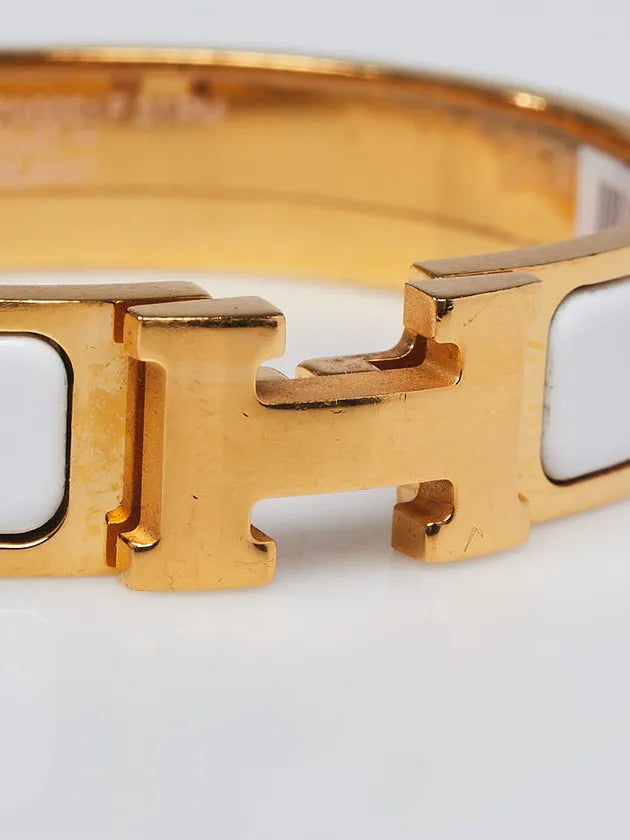 HERMÈS CLIC CLAC H NARROW BRACELET